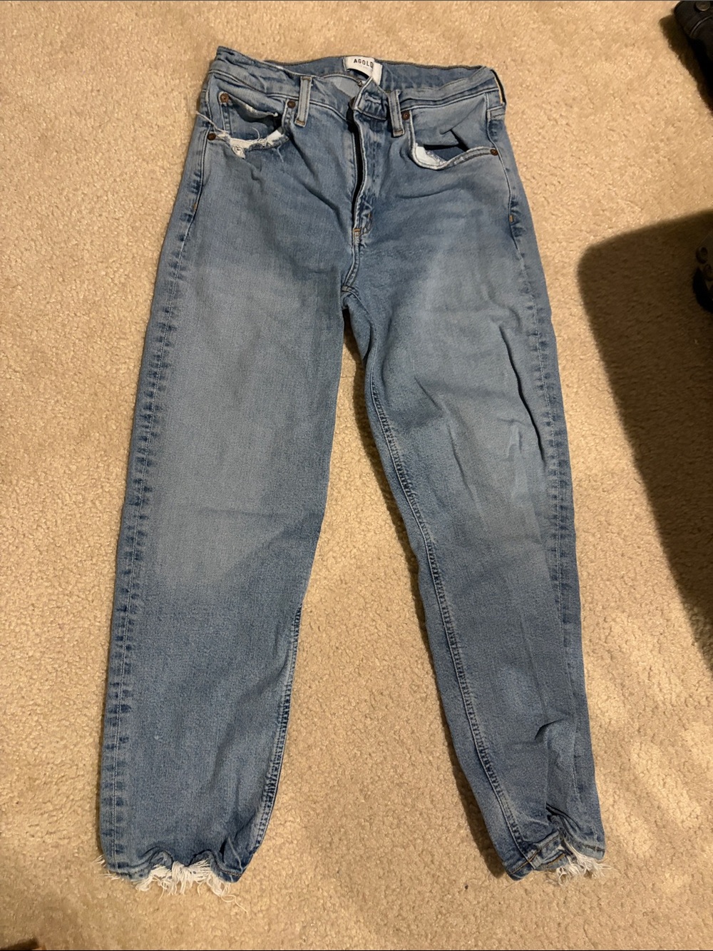Agolde mid-ride Kye jeans